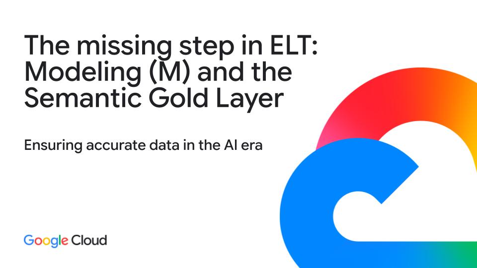 The missing Step in ELT: Modeling