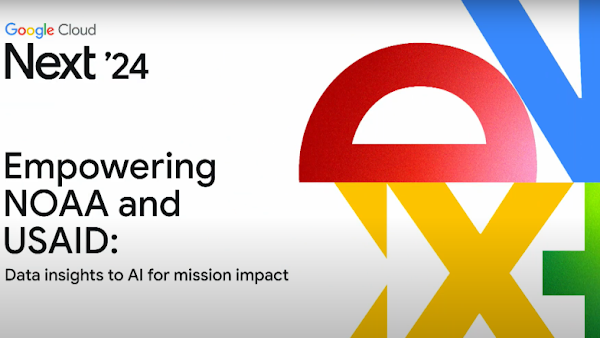 Next ‘24 slide with the NEXT letters in Google colors