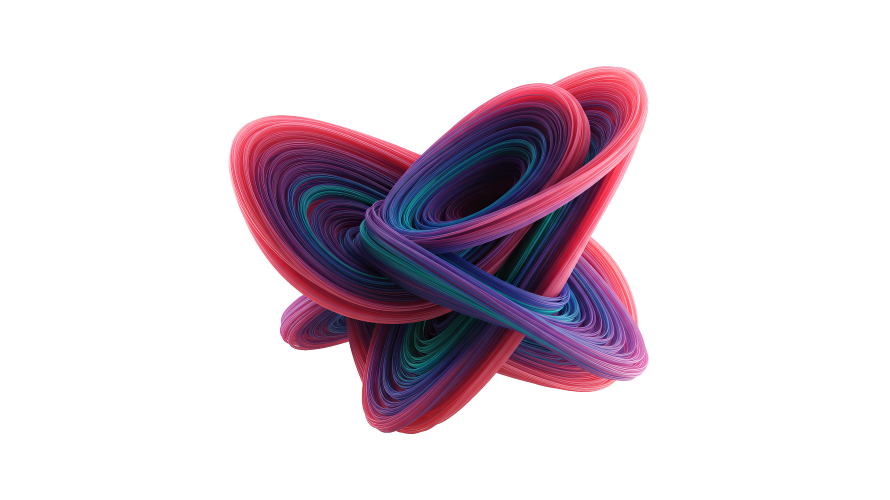 blue, pink, and purple swirl