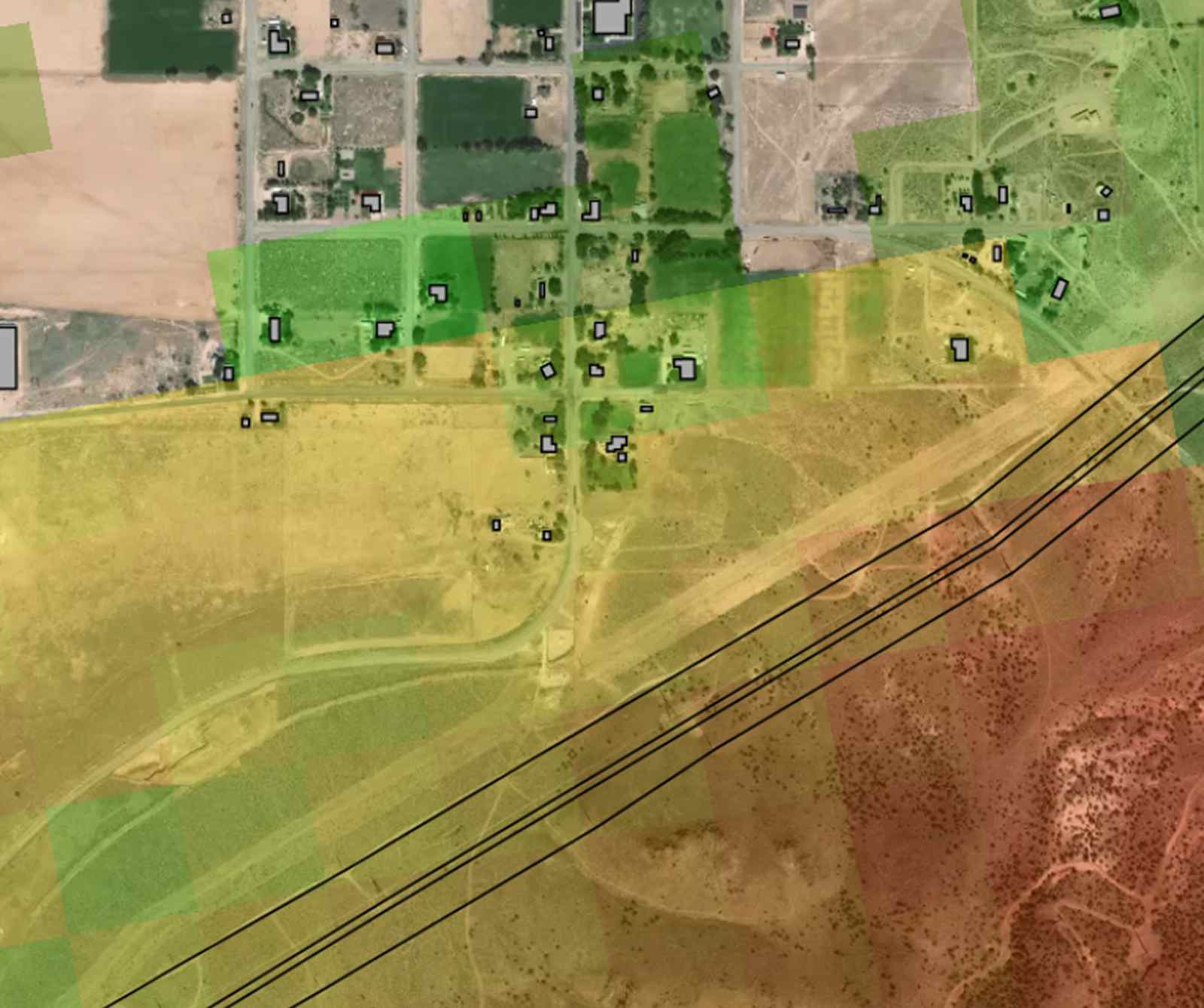 Delos uses Google Earth Engine and AI-driven geospatial modeling to accurately predict wildfire risk