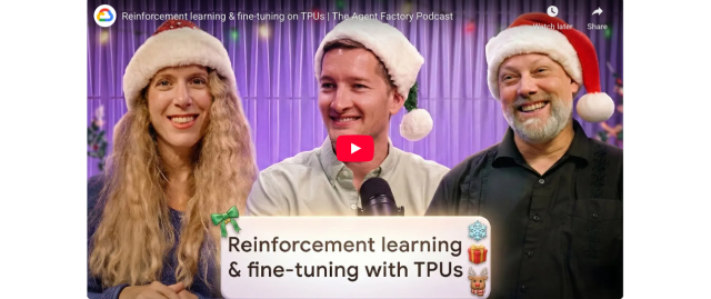 Reinforcement learning & fine-tuning on TPUs