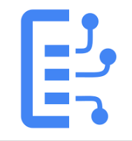 The Document AI logo. The left side is a document icon, the right is circuitry spreading out.