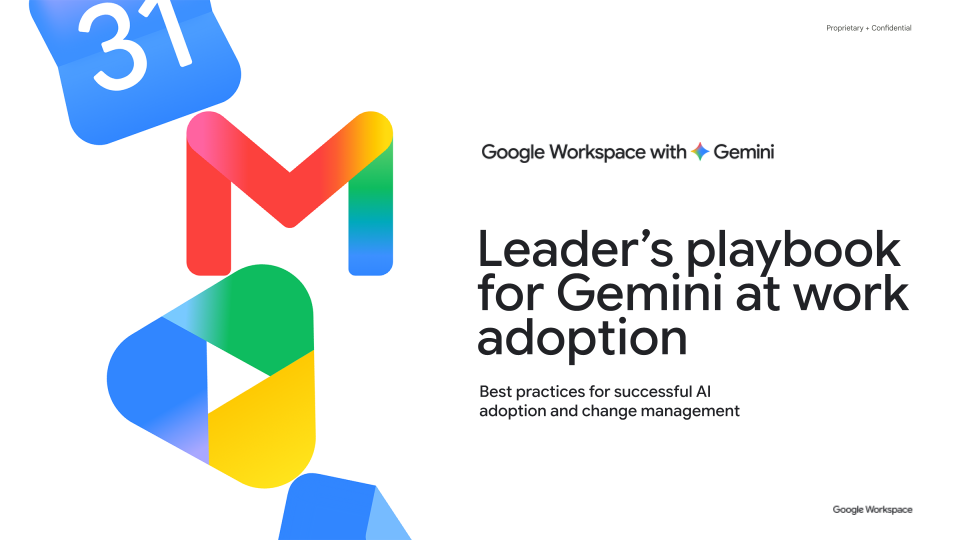 Leader's playbook for Gemini at work adoption