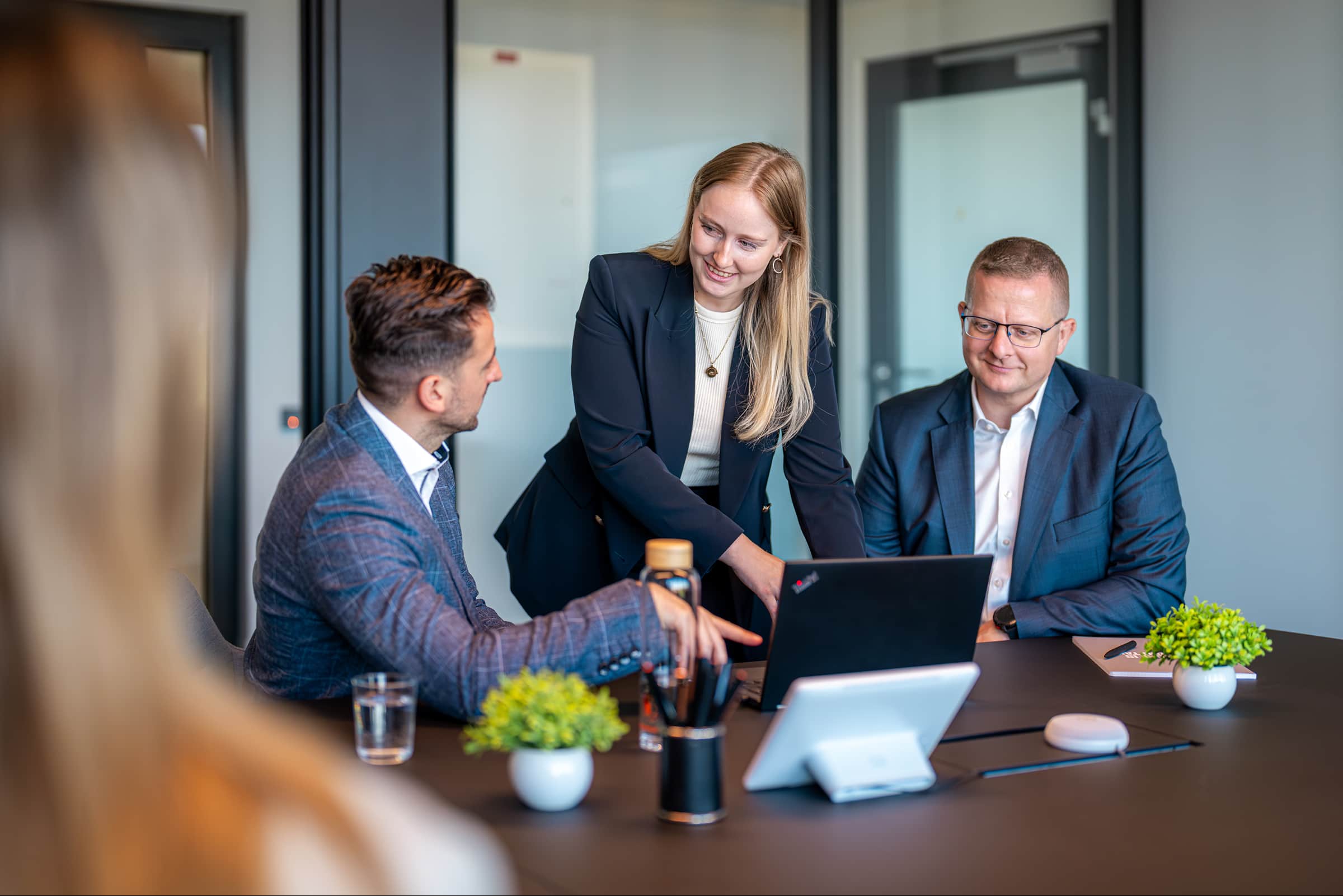 Berenberg employees working