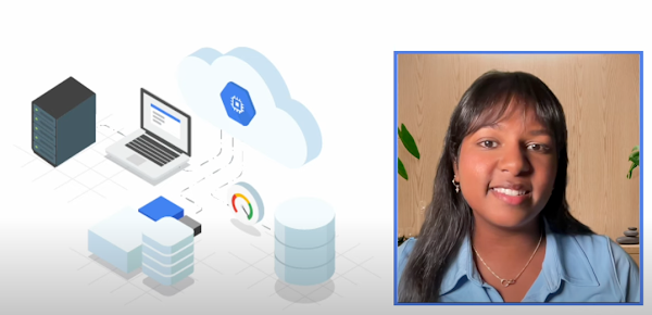 플로우 차트 및 여성 발표자