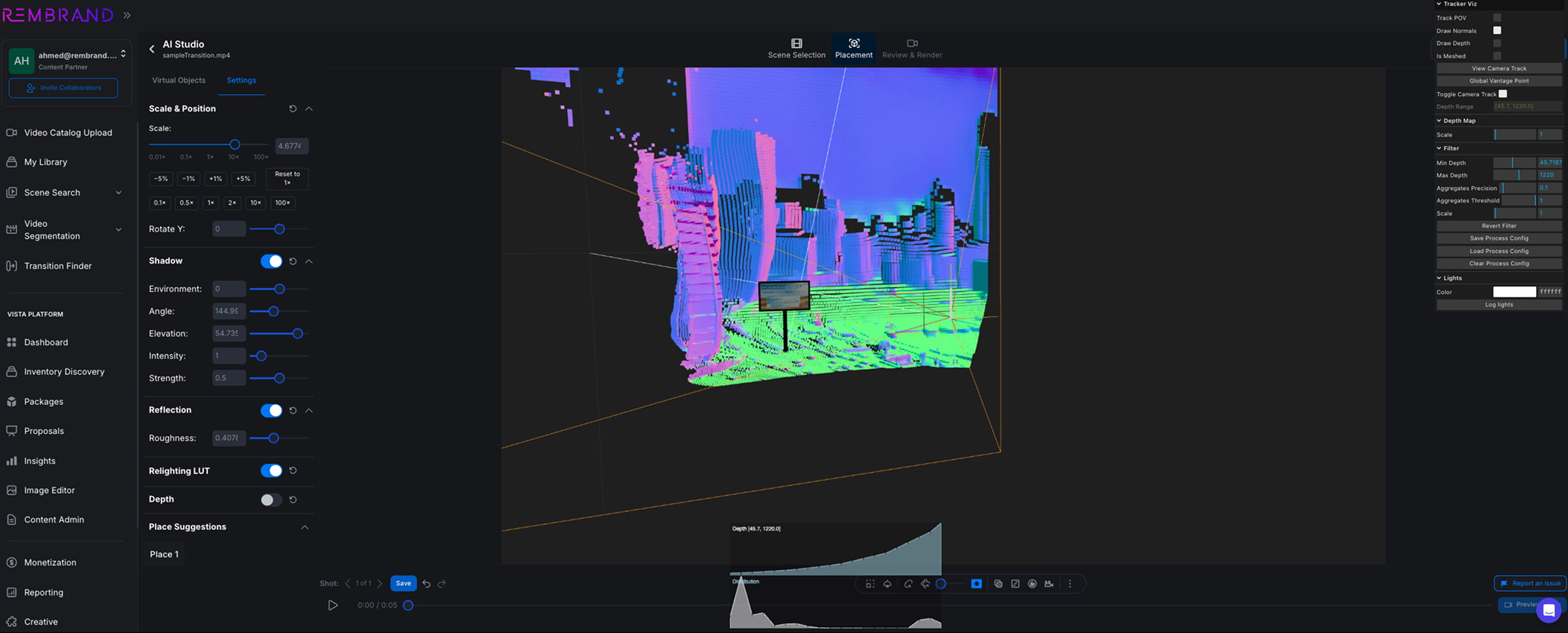 AI Studio: Self-service web AI augmentation platform for in-content advertising