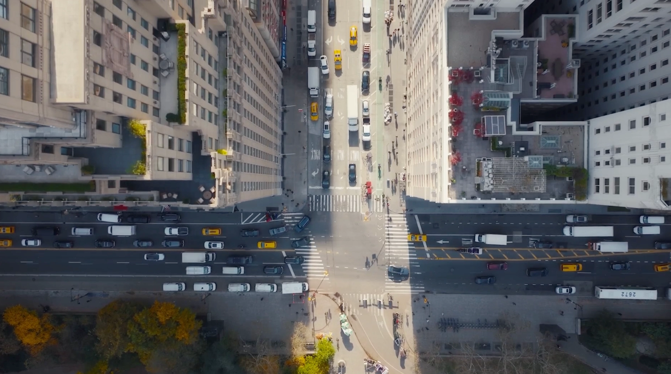 New York City street view