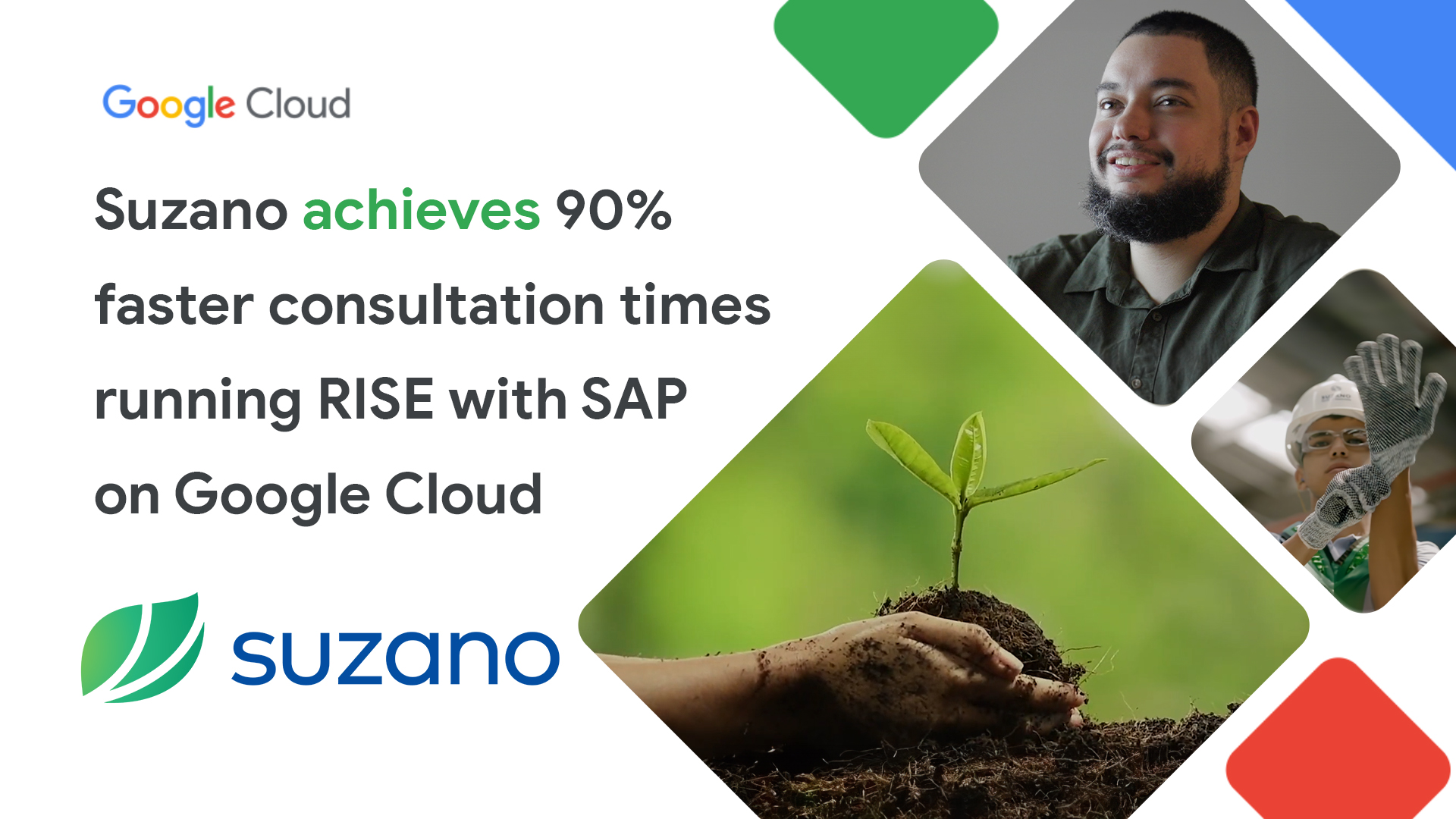 The image is a thumbnail of linking to the video - and it has colors and images of people on it