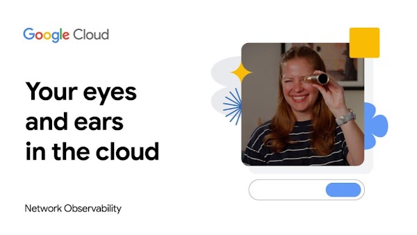 your eyes and ears in the cloud and woman looking through a lens