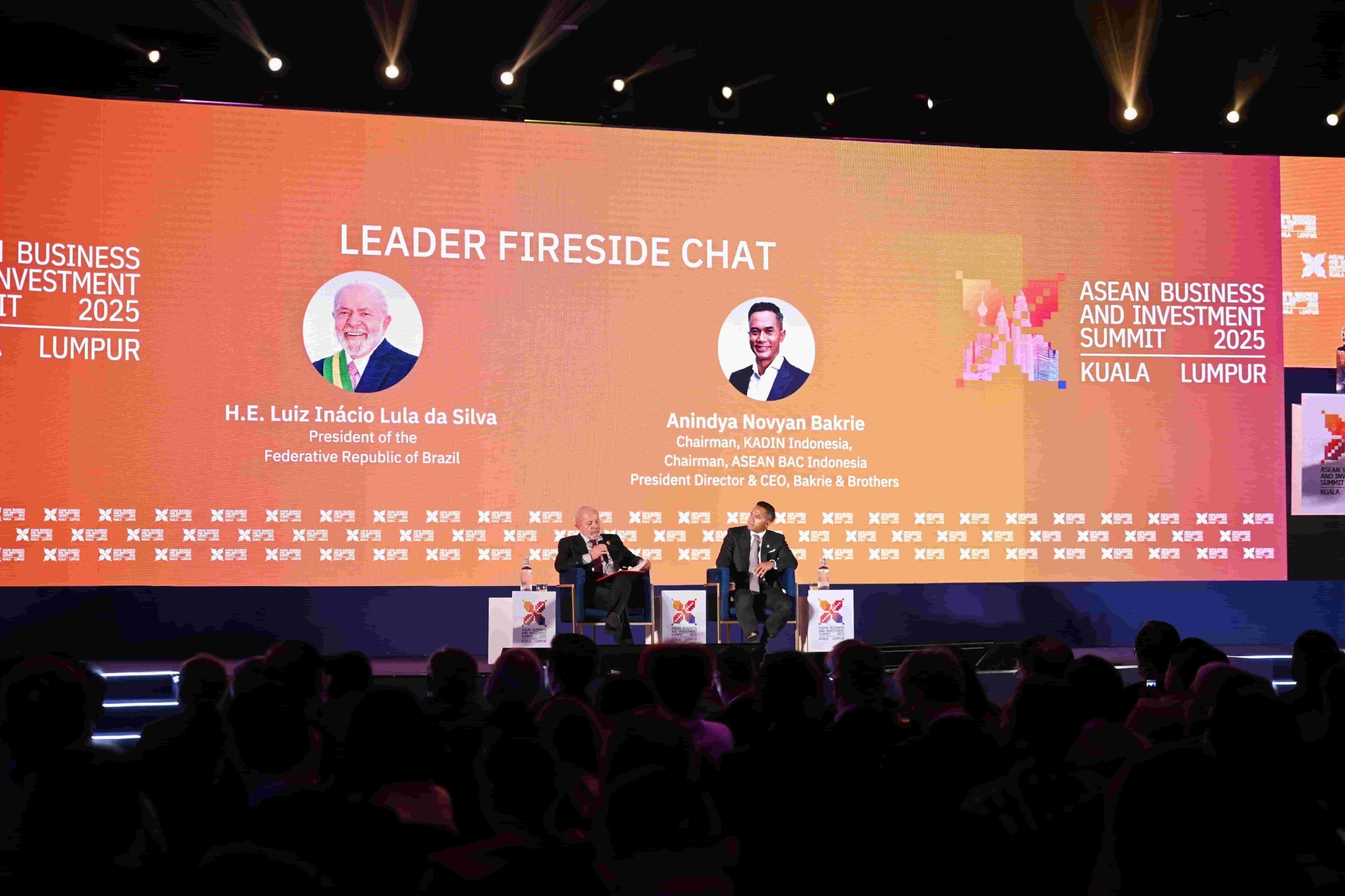 Fireside chat with President Lula at ABIS 2025 in Kuala Lumpur