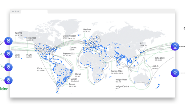 verified Peering map