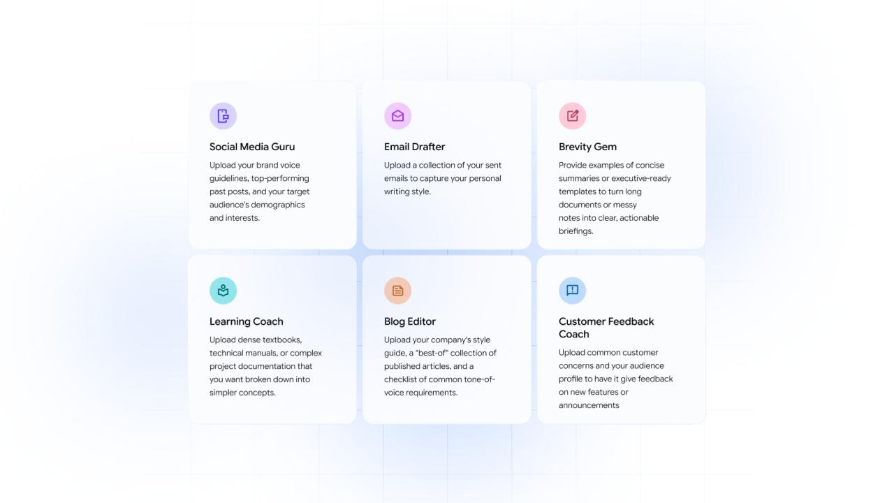 Gems build custom AI experts for anything you need