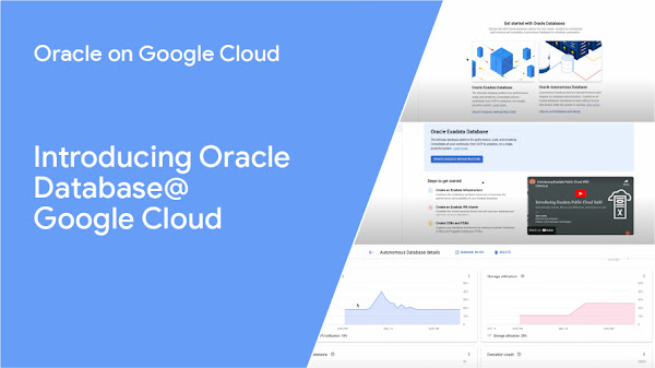 Google Cloud의 Oracle 소개 동영상