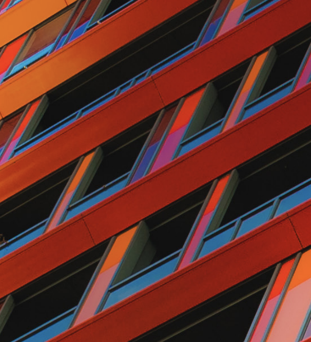 red building