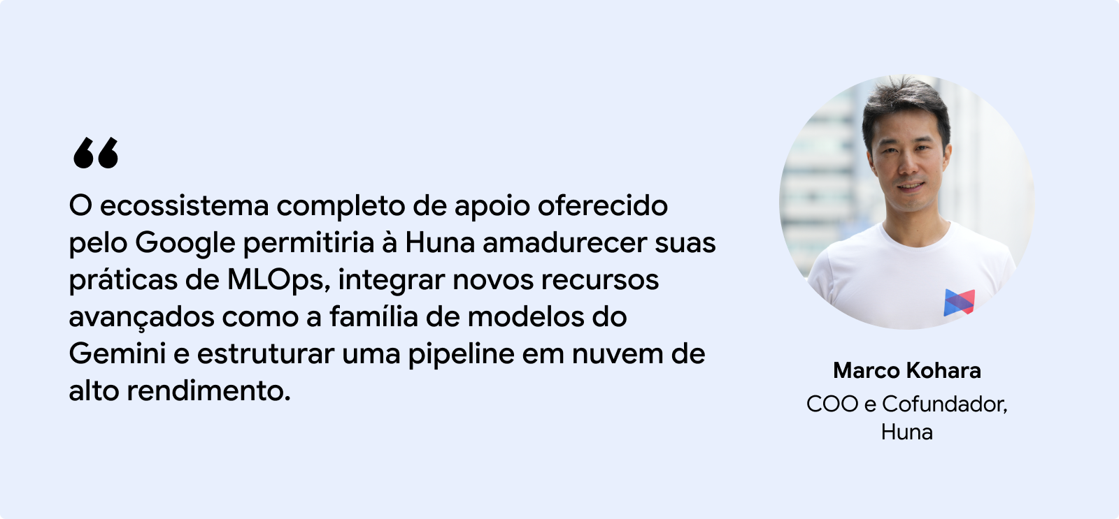 A citação de Marco