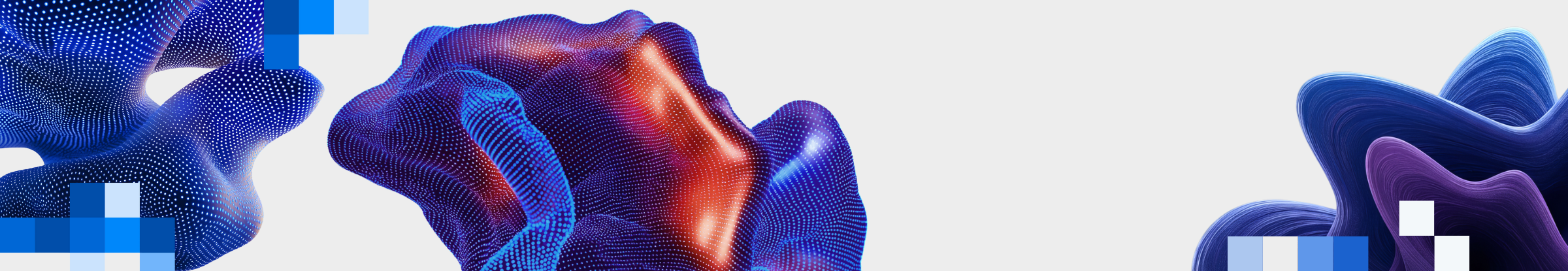 Moderne Illustration, die an eine Unterwasser-Landschaft mit Daten erinnert, um den Leitfaden für Data Science von Google Cloud zu bewerben,