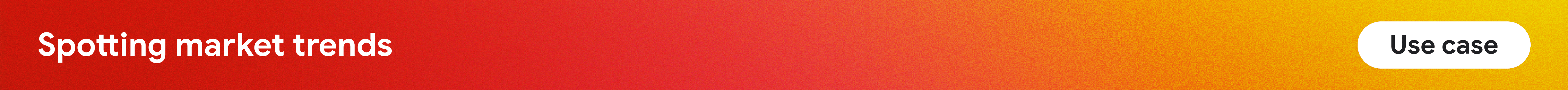 Spotting market trends