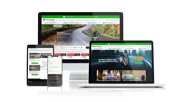Blackcircles' interface across different devices