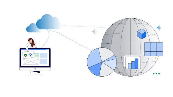 Networking illustration