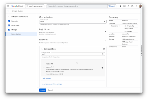 Deployment on Cluster Director