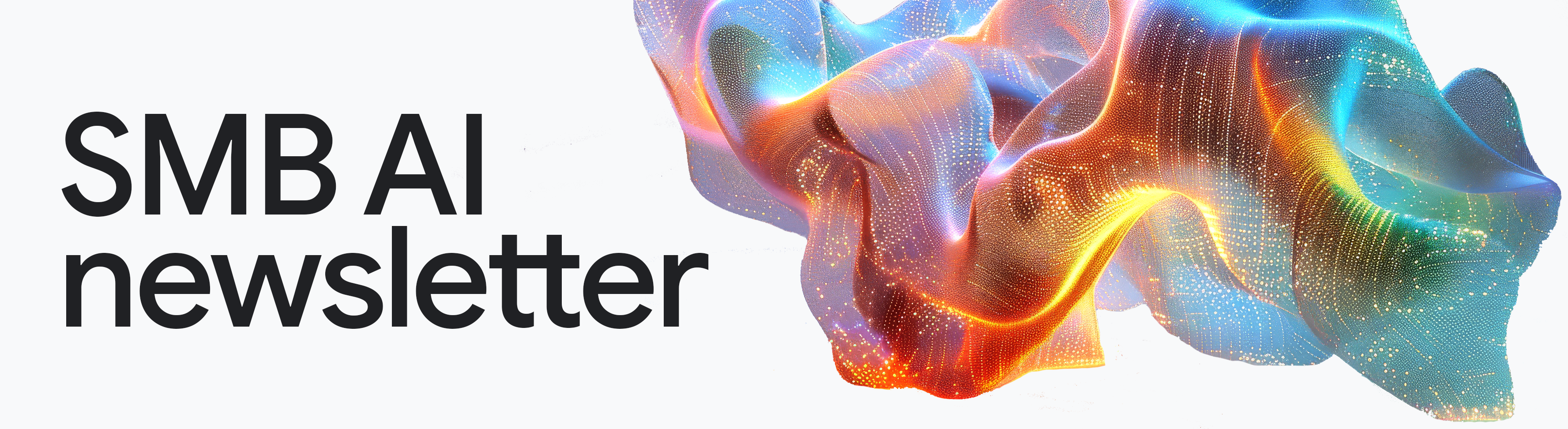 SMB AI newsletter + ai generated image