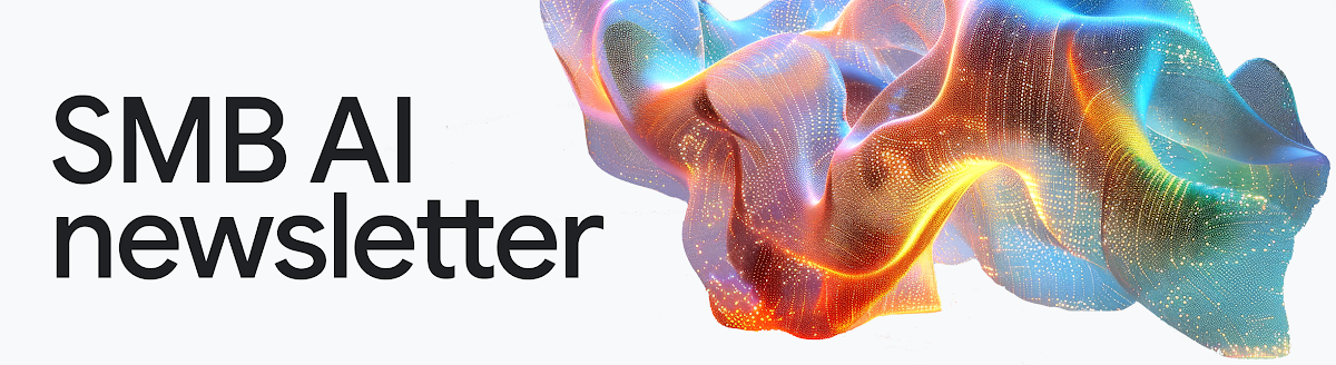 SMB AI newsletter + ai generated image