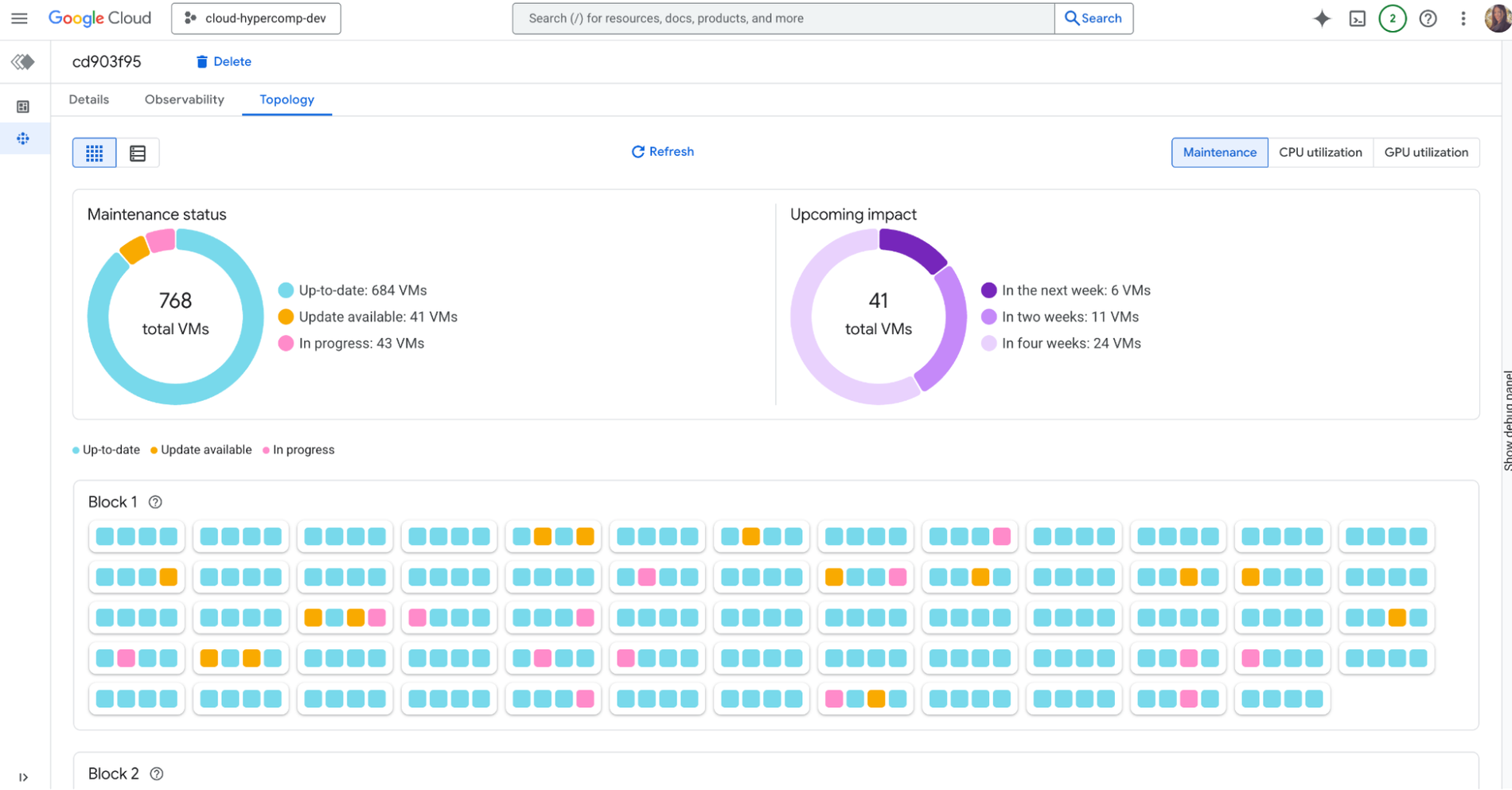Cluster management and observability