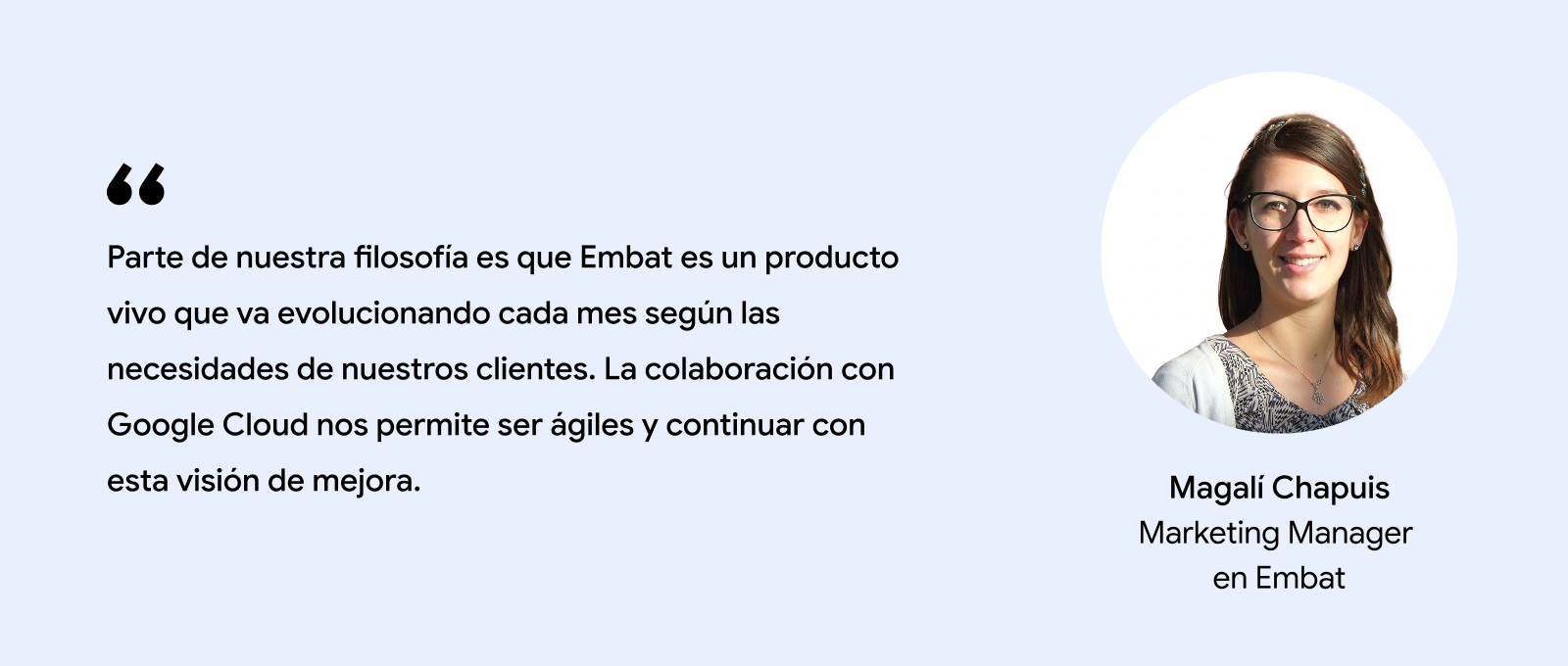 Cita de Magali Chapuis