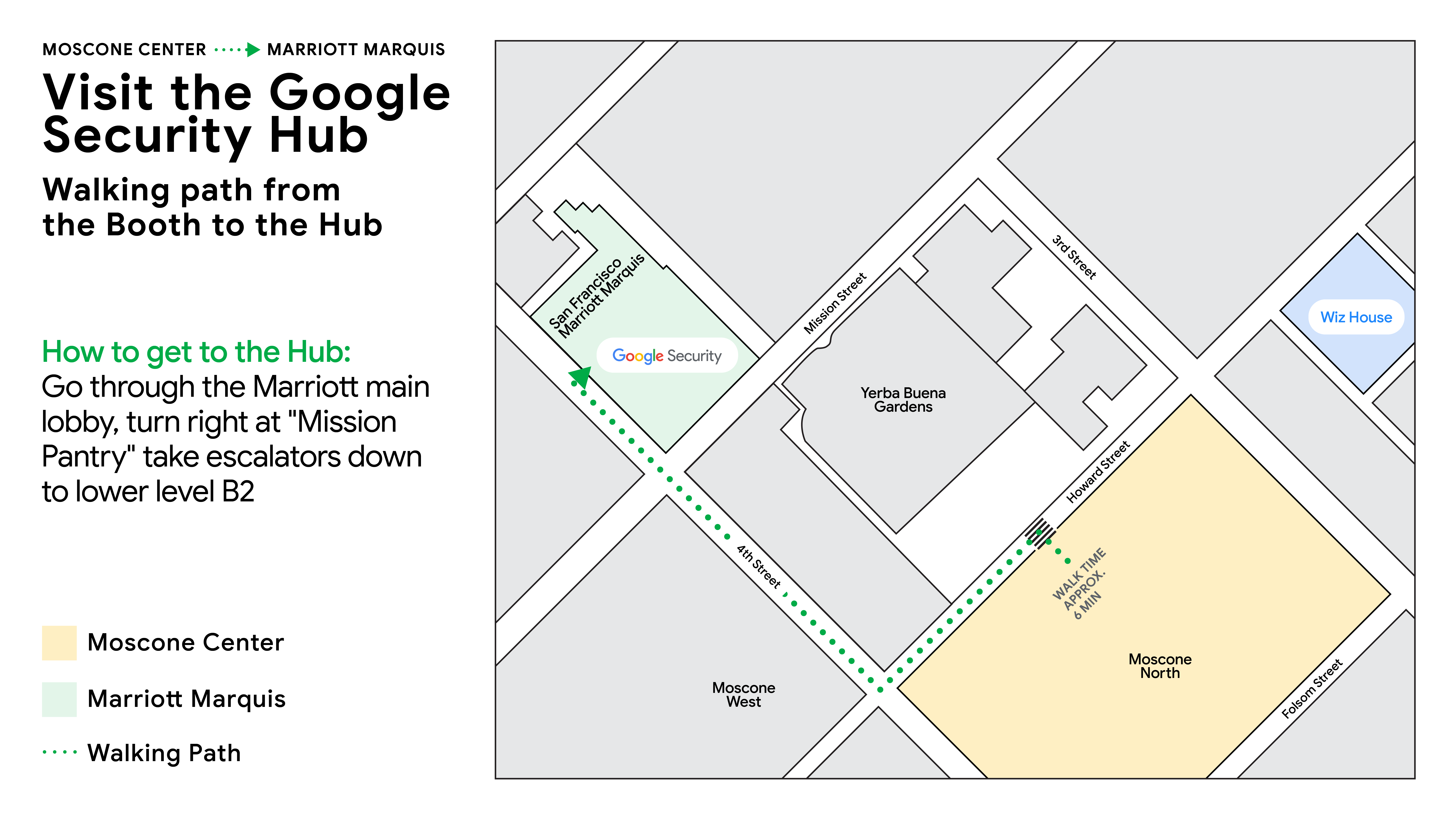 Marriott Marquis map