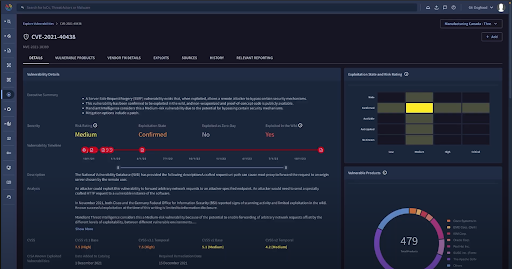 Vulnerability intelligence