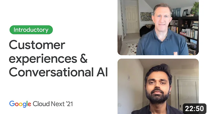 Miniatura che mostra il titolo del video accanto a due interlocutori