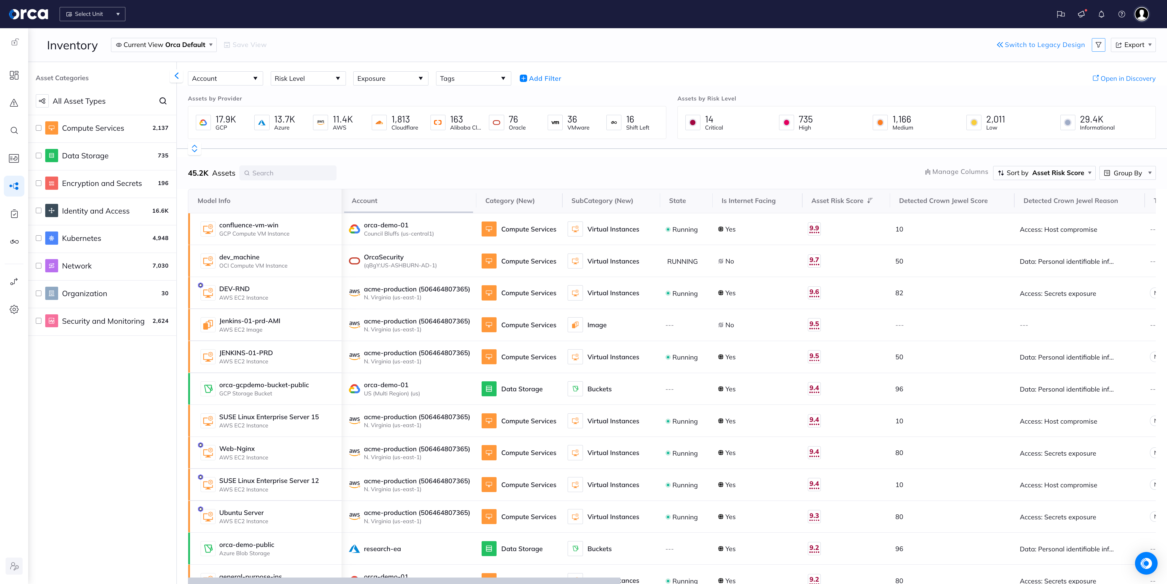 Orca Security_asset inventory
