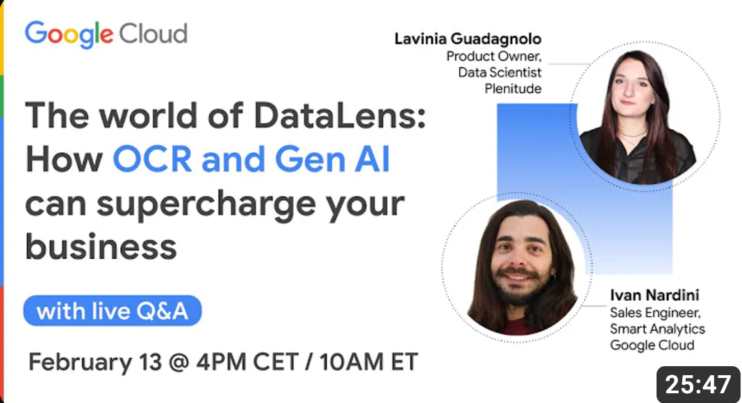 Two speakers next to event name: how OCR and GenAI can supercharge your business