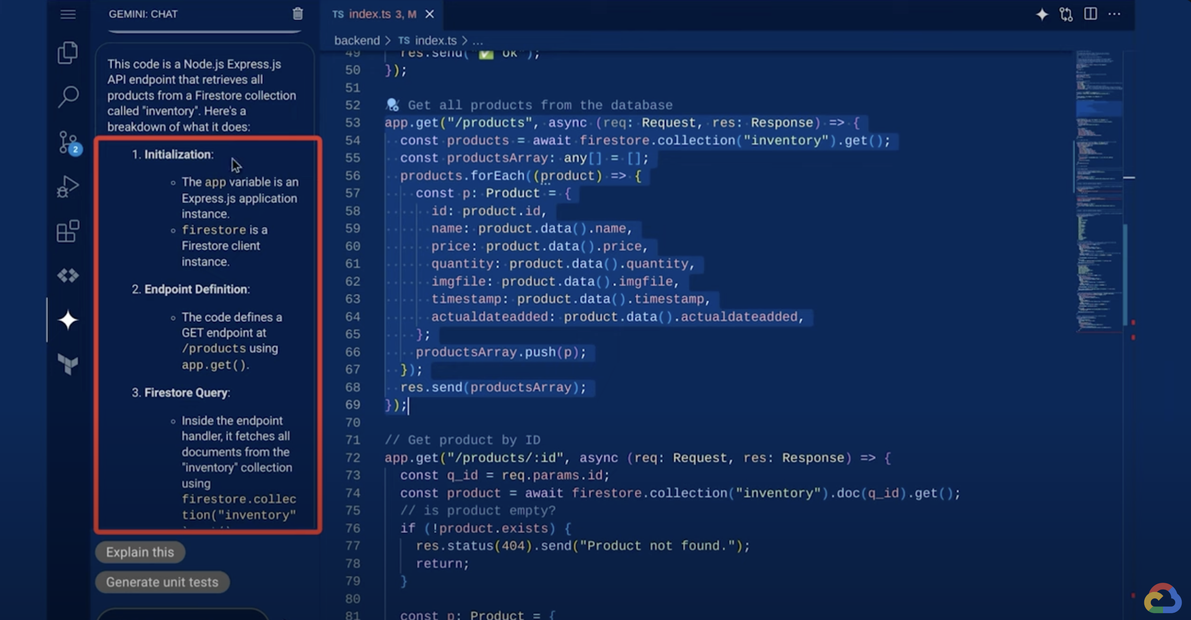 Codifica su una schermata blu