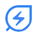 Leaf energy saving icon