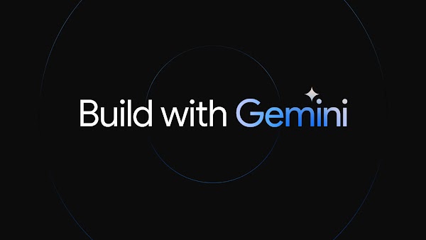 Aufschrift: Build with Gemini