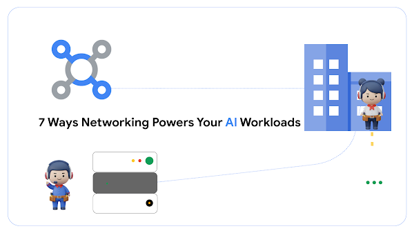 7 formas en que las redes potencian tus cargas de trabajo de IA en Google Cloud