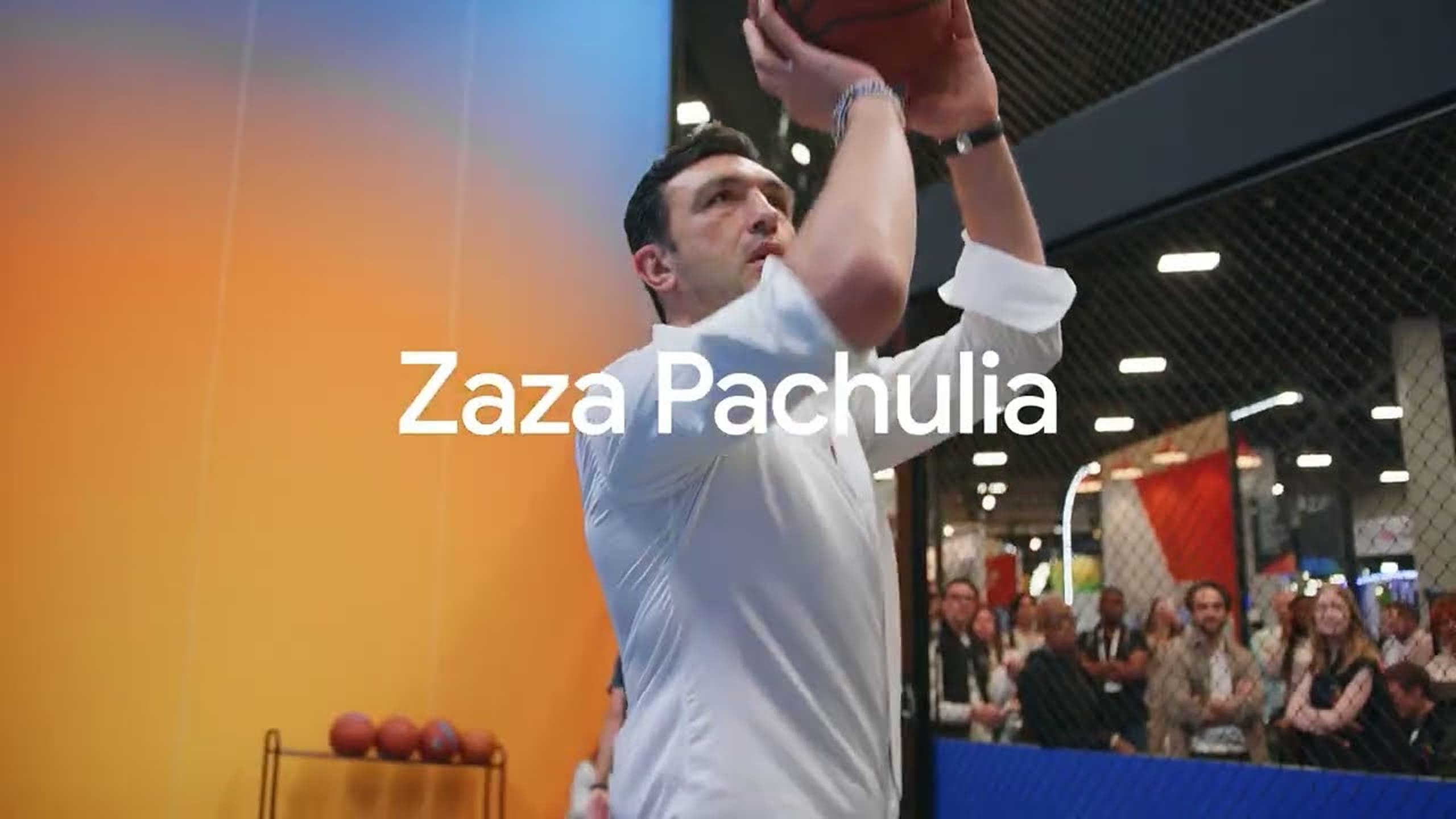 Zaza Pachulia puts AI basketball coach to the test