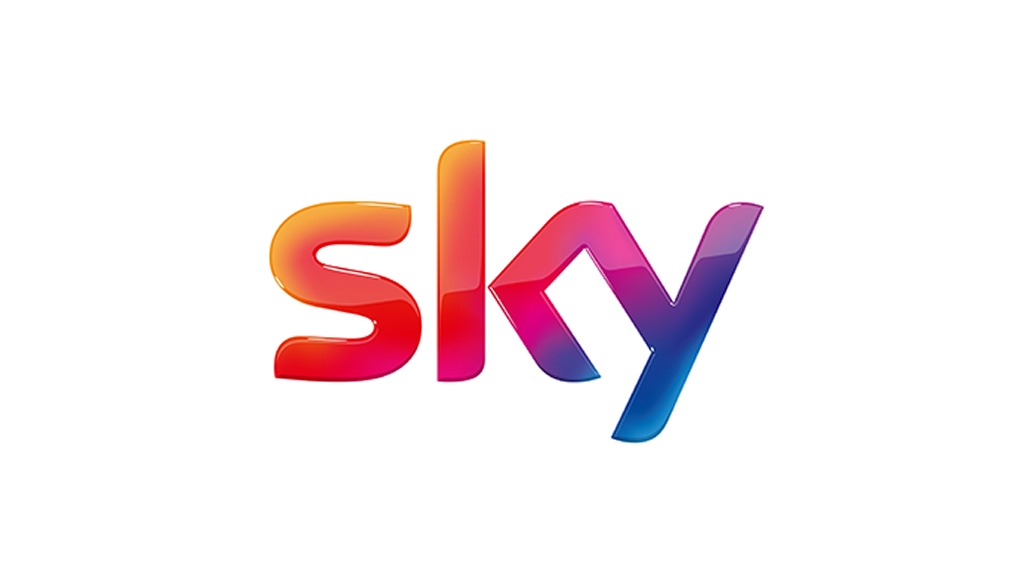 Logo of European media and telecommunication company Sky