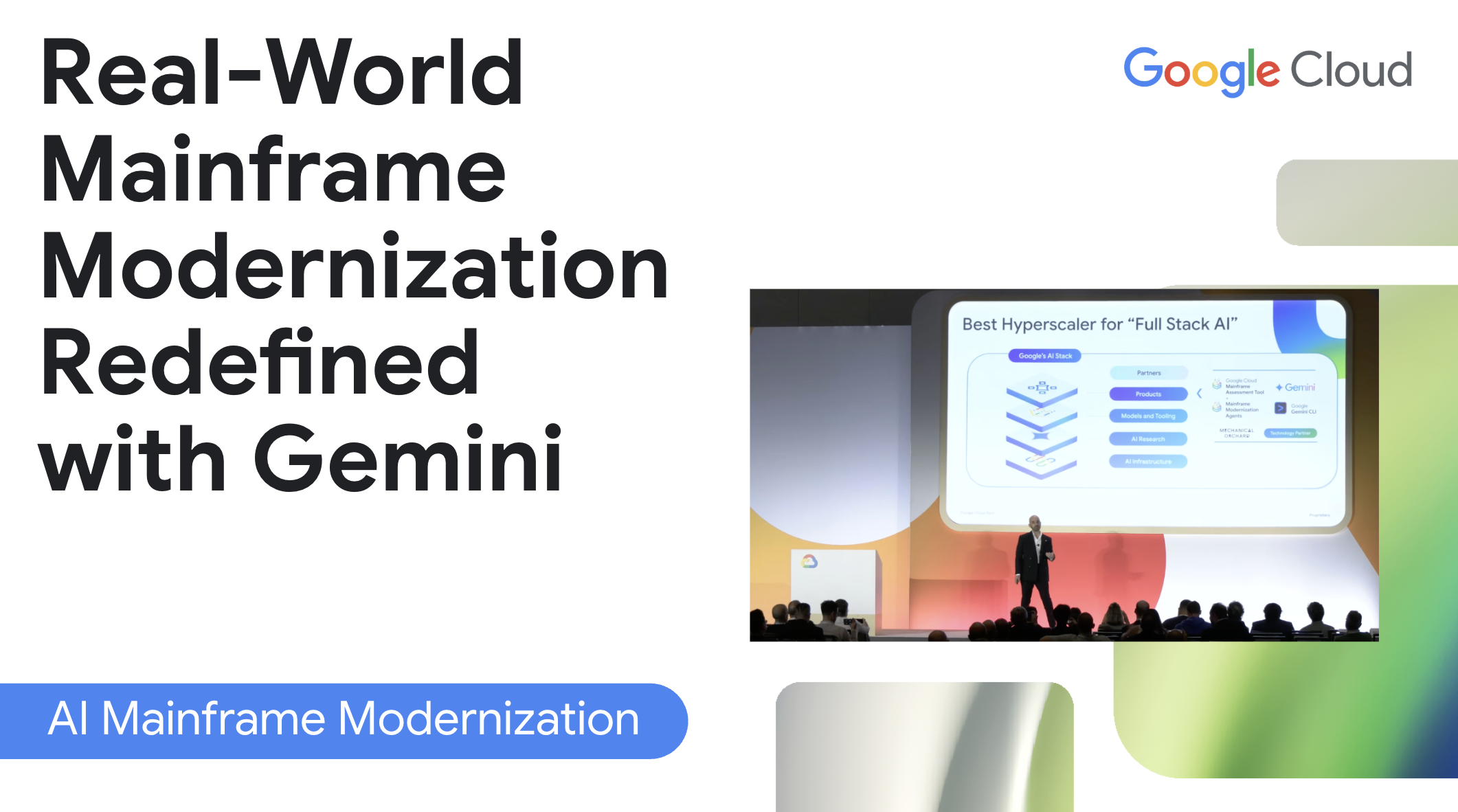 Mainframe Modernization at Cloud Next 2026