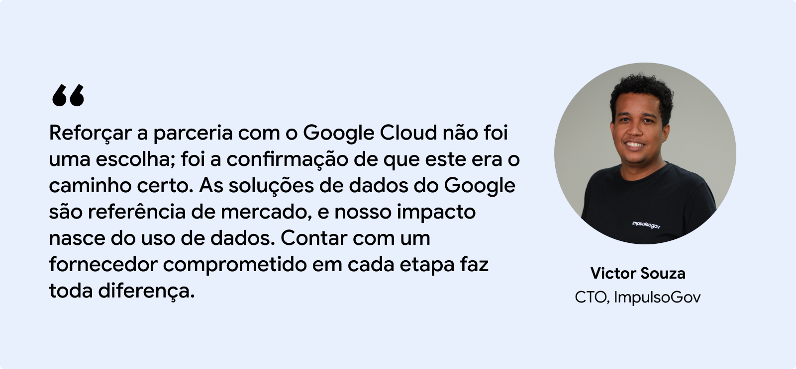 A citação de Victor