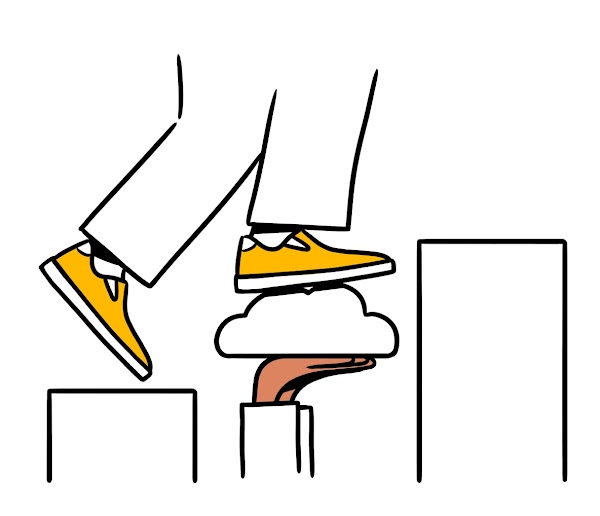 Illustration on how cloud initiatives are helping to boost growth