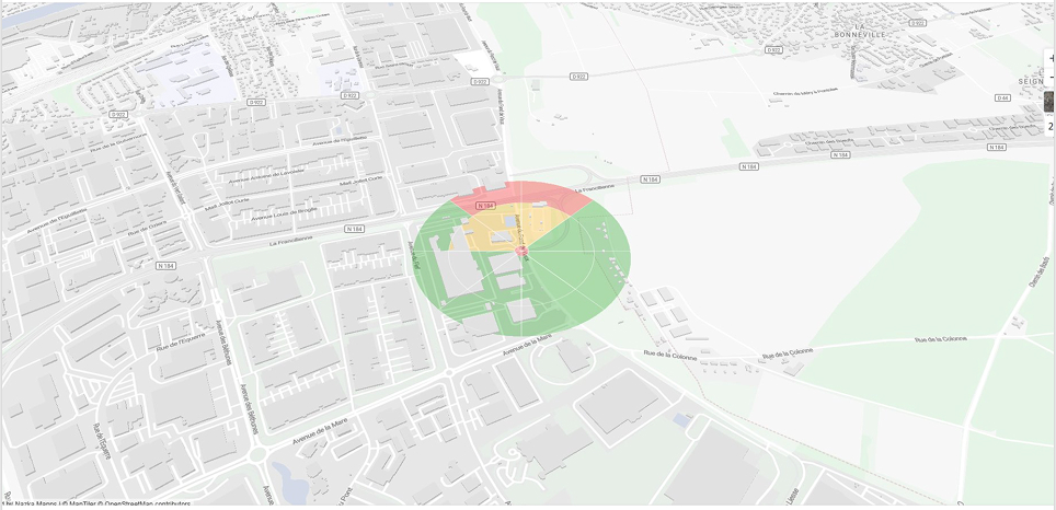 Tracking climate exposure with Google Maps in black and white