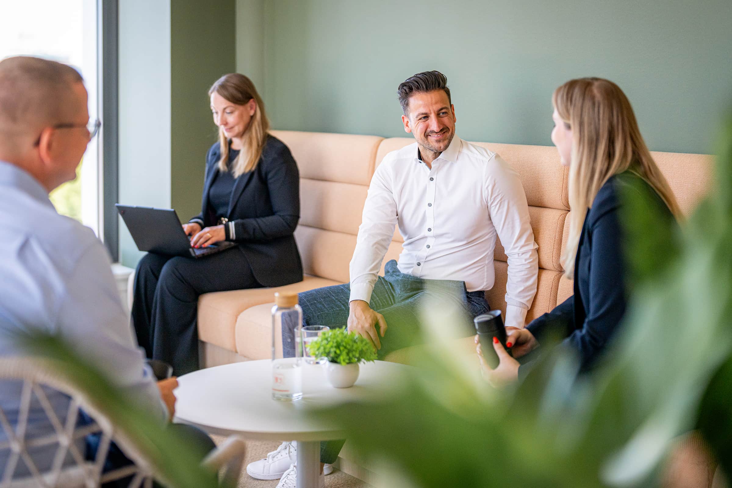 Berenberg employees working