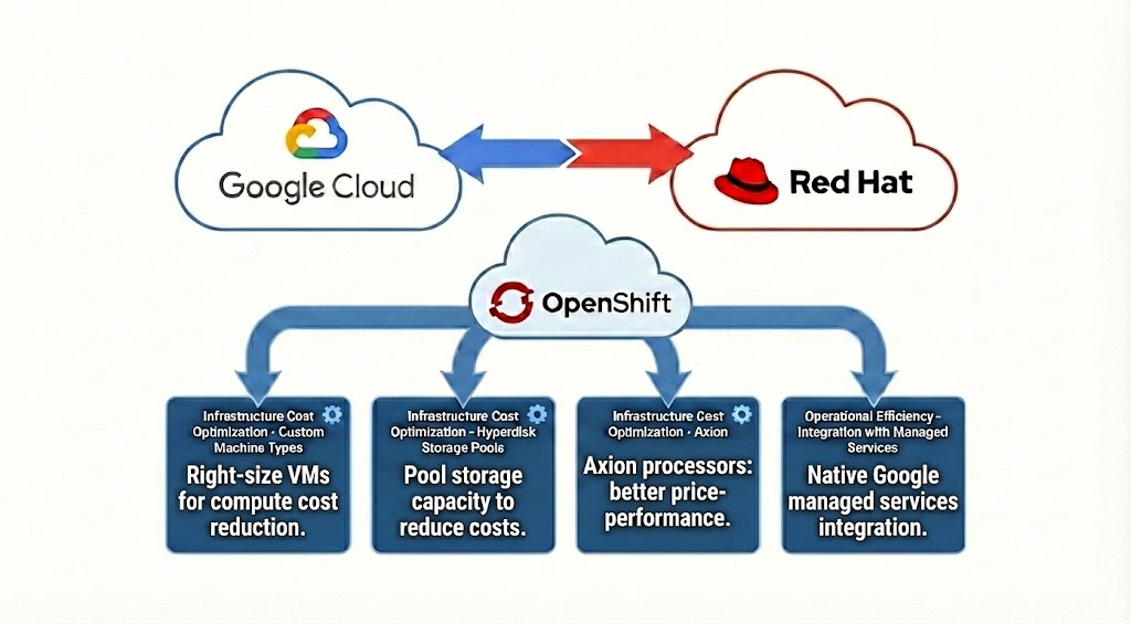 OpenShift integrated Google Cloud technology
