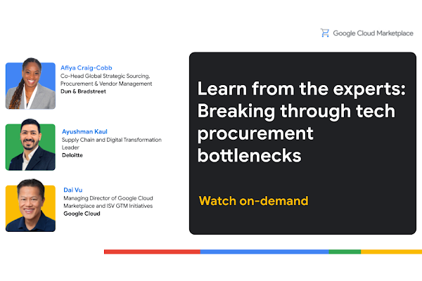 주문형 기술 조달 웹 세미나 그래픽