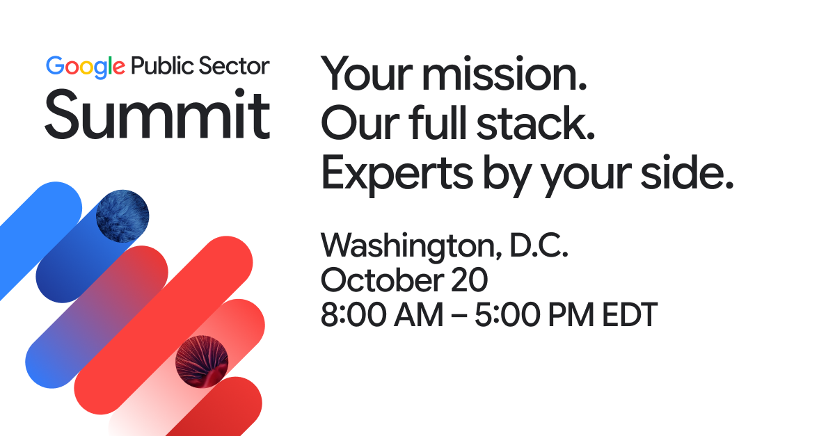 Google Public Sector Summit 2026