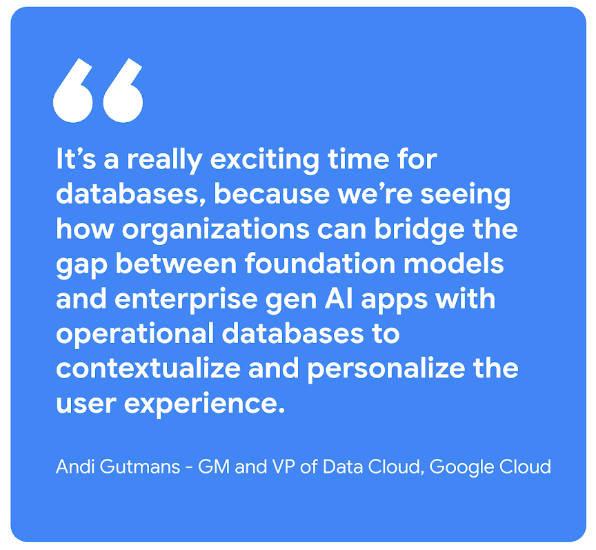 gen ai database quote