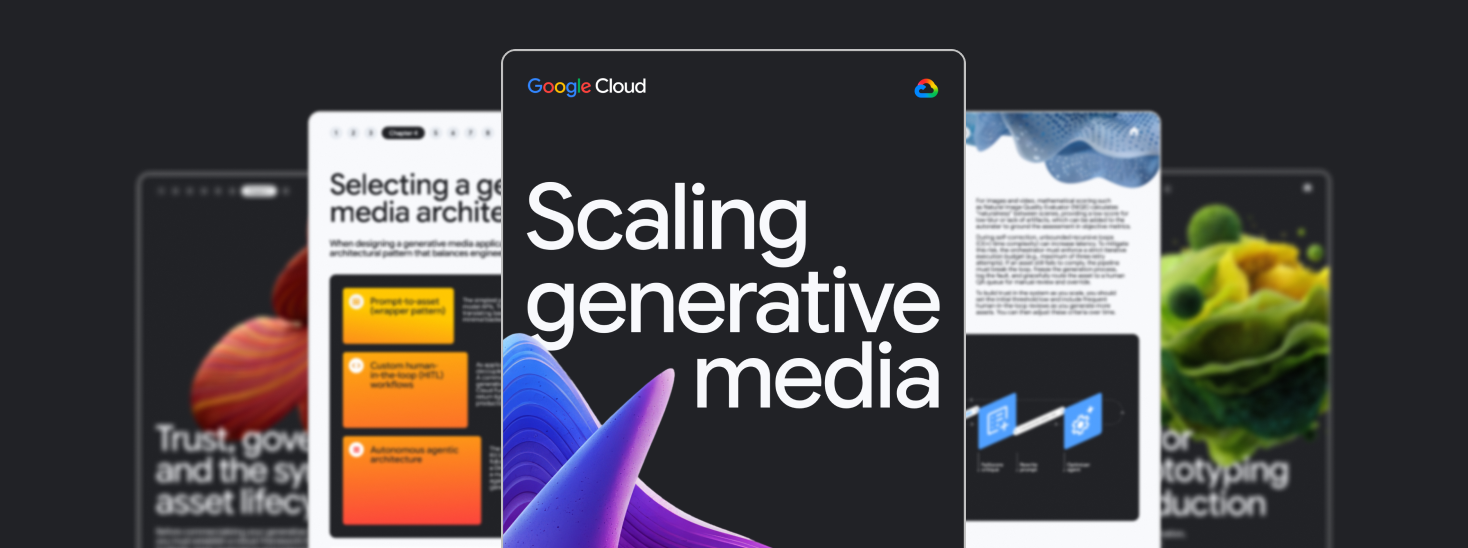 Scaling generative media report pages