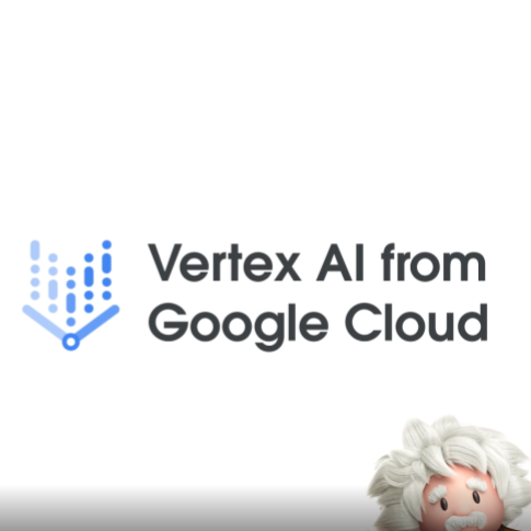 「Vertex AI from Google Cloud」と書かれた青いアイコンの画像